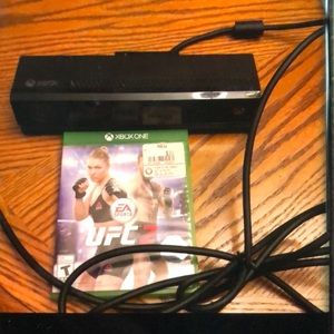 MOVING SALE NO HAGGLING UNISEX XBOX CONNECT CORD/UFC 2 SET.